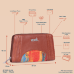 Arika Zipper Wallet - Abstract Amaze - Image 5