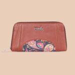Arika Zipper Wallet - Paisley Print - Image 2