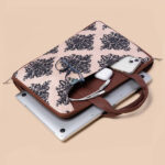 Mughal Motif L-Zippered Laptop Sleeve - Image 3