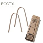 Bamboo Tongue Cleaner Set of 2 – Eco-Friendly Oral Hygiene Tool - Image 2