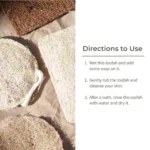 Natural Body Loofah Exfoliating Scrub – Set of 2 (Gentle Skin Cleanser) - Image 2