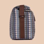 Bombay Houndstooth Roll Up Lunch Bag - Image 4