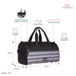 Bombay Houndstooth Travel Duffle Bag - Image 5