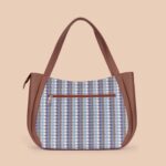 Bombay Houndstooth Luna Handbag - Image 4