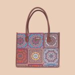 Multicolor Mandala Print Book Tote - Image 2