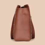 Lattice Lace Statement Business Bag - Image 8