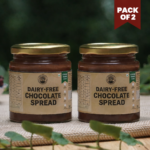 Chocolate Spread Pack of 2, 100% Cacao Beans, Vegan