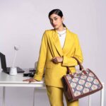 Kovil Blue Classic Handbag - Image 2