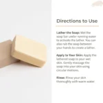 Handmade Shea Butter & Rose Soap – Natural Moisturizing Body Bar (100 g) - Image 2