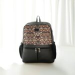 ZIP Kashmir Blooms Office Backpack | Vegan Work Bag | VegGora