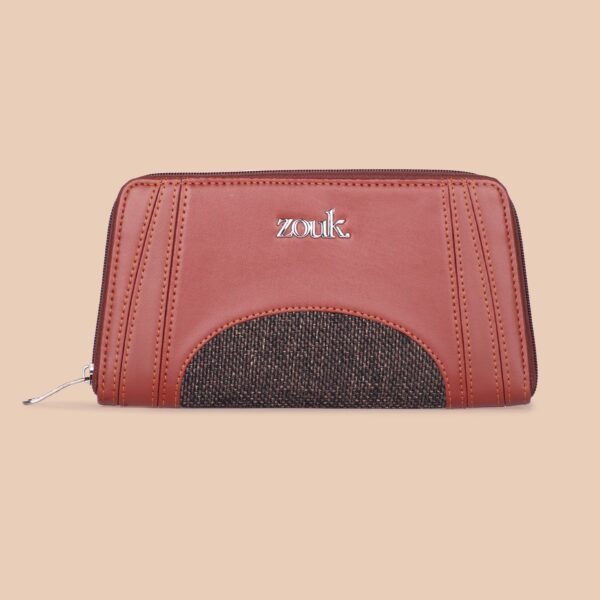 Arika Zipper Wallet - Bristel