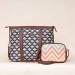 Bidri Kaiser and WavBeach - Office Bag & Sling Bag Combo