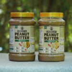 Crunchy Peanut Butter (1 Kg), Vegan, Unsweetened, Protein Packed - Image 4
