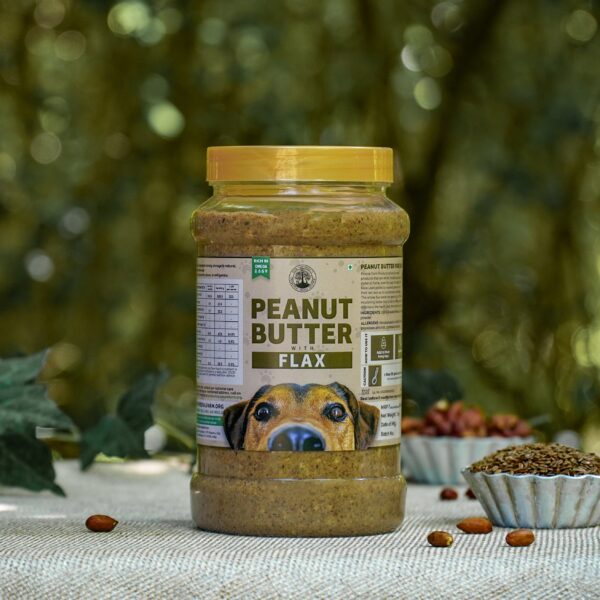 Peanut Butter For Dogs With Flax (1kg)