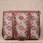 Mughal Art Multicolor- Office Bag & Chain Wallet Combo - Image 2