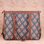 Mughal Garden Print- Office Bag & Chain Wallet Combo - Image 3