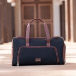 Jet Black Weekender Duffle Bag