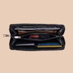 Eden Zipper Wallet - Cashmere Noir (Copper) - Image 7