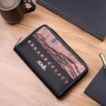 Eden Zipper Wallet - Ladakh Impasto