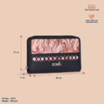 Eden Zipper Wallet - Nicobar Coral - Image 4