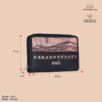 Eden Zipper Wallet - Ladakh Impasto - Image 4