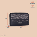 Eden Zipper Wallet - Lattice Lace - Image 4