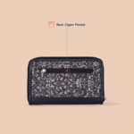 Eden Zipper Wallet - Lattice Lace - Image 3