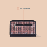 Eden Zipper Wallet - Cashmere Noir (Copper) - Image 3