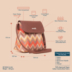 Tidal Wave Flap Sling Bag - Image 6