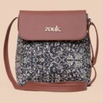 Lattice Lace Flap Sling Bag - Image 3