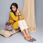 Kovil Blue Flap Sling Bag - Image 2