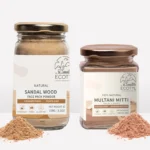 Organic Skin Care Combo – Sandalwood Powder & Multani Mitti for Clear Skin