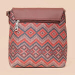 Multicolor Mandala Print & Gwalior Weaves - Office Tote Bag & Flap Sling Bag Combo - Image 8