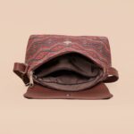 ZIP-Gwalior Weaves Flap Sling Bag - Image 5