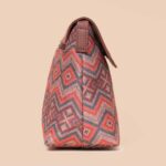 ZIP-Gwalior Weaves Flap Sling Bag - Image 7