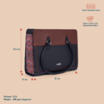 Hannah Office Bag - Gwalior Weaves - Image 5