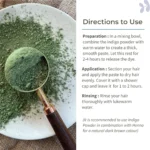 Ecotyl Natural Indigo Powder – Pure Chemical-Free Hair Dye - Image 2