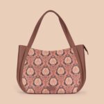 Jodhpur Damask & Paisley Print - Luna Handbag & Flap Sling Bag Combo - Image 2