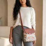 Junagarh Florals Flap Sling Bag - Image 2