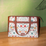 Junagarh Florals Statement Office Bag - Image 2