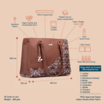 Kashmir Blooms Office Essential Bag - Image 5