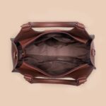 Konkona Statement Satchel Bag - Aravalli Abstract - Image 6