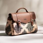 Konkona Heritage Satchel Bag - Mughal Motif - Image 2