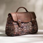 Konkona Heritage Satchel Bag - Kashmir Blooms - Image 2