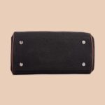 Konkona Heritage Satchel Bag - Jet Black - Image 9