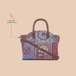 Konkona City Satchel Bag - Multicolor Mandala Print - Image 3
