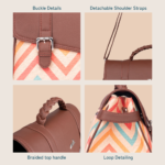 Konkona Heritage Satchel Bag - WavBeach - Image 8
