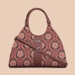 Konkona Statement Satchel Bag - Jodhpur Damask - Image 3