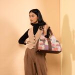 Konkona Statement Satchel Bag - Kutch Gamthi - Image 2