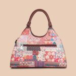 Konkona Statement Satchel Bag - Kutch Gamthi - Image 5